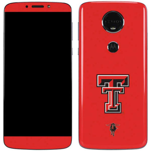 Texas Tech University Red Raiders Moto E5 Plus Skin