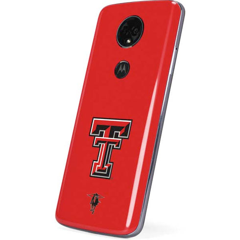 Texas Tech University Red Raiders Moto E5 Plus Skin