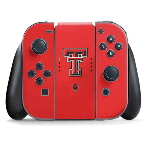 Texas Tech University Red Raiders Nintendo Switch (2017-2021) Joy-Con Controller Skin