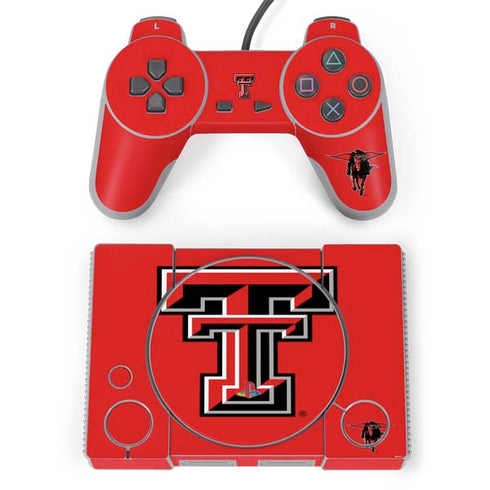 Texas Tech University Red Raiders PlayStation Classic Bundle Skin