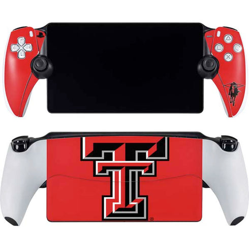 Texas Tech University Red Raiders PlayStation Portal Remote Player Skin