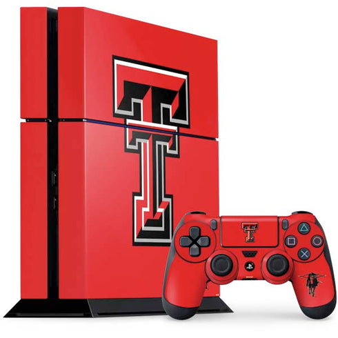 Texas Tech University Red Raiders PS4 Console and Controller Bundle Skin