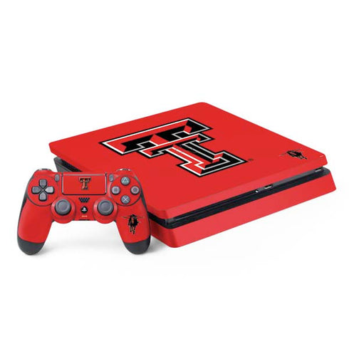 Texas Tech University Red Raiders PS4 Slim Bundle Skin