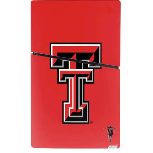 Texas Tech University Red Raiders PS5 Slim Digital Edition Console Skin