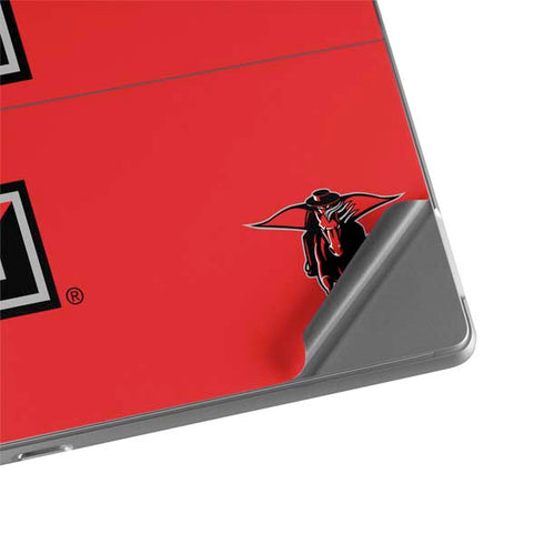 Texas Tech University Red Raiders Surface Pro 9 Skin