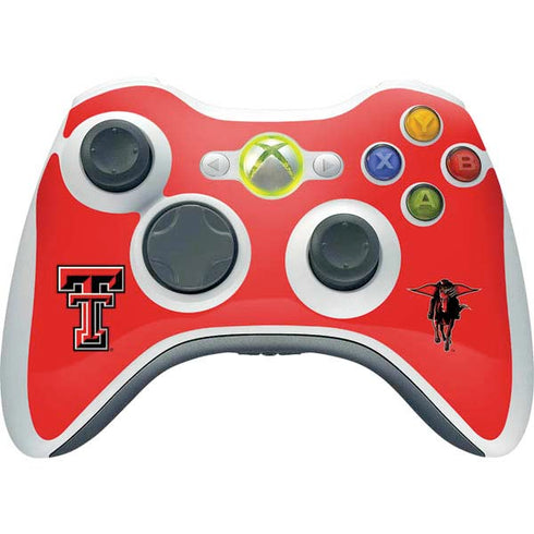 Texas Tech University Red Raiders Xbox 360 Wireless Controller Skin