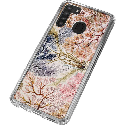 William Kilburn Textile Design Galaxy A21 Clear Case