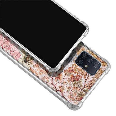 William Kilburn Textile Design Galaxy A51 5G Clear Case