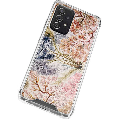 William Kilburn Textile Design Galaxy A72 5G Clear Case