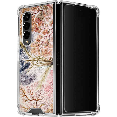 William Kilburn Textile Design Galaxy Z Fold4 5G Clear Case