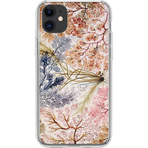 Textile Design by William Kilburn iPhone 11 Clear Case