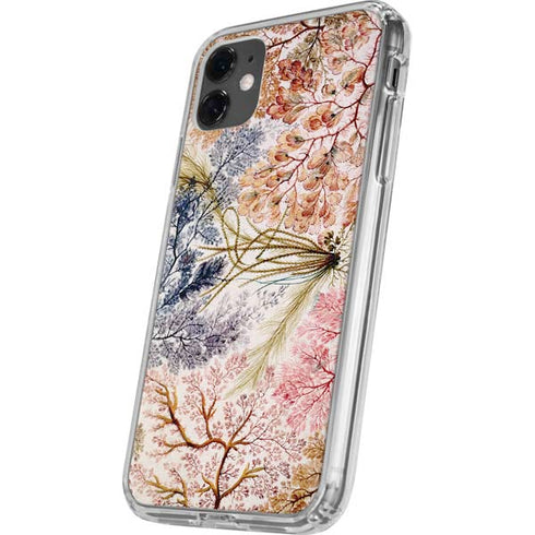Textile Design by William Kilburn iPhone 11 Clear Case