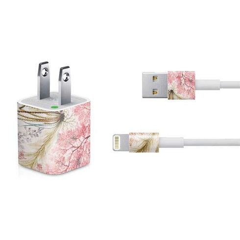 William Kilburn Textile Design iPhone Charger (5W USB) Skin