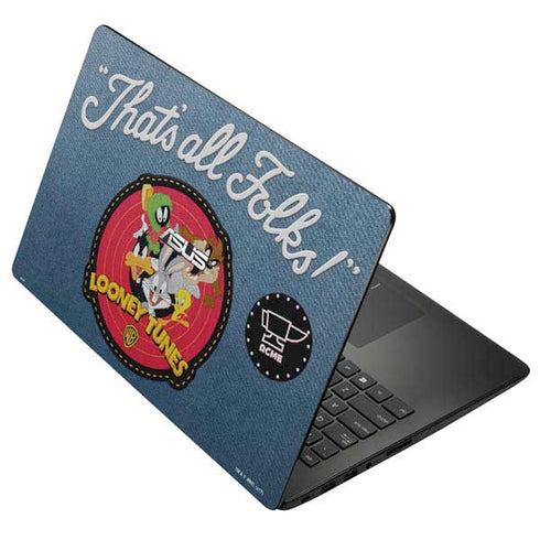 Looney Tunes Thats All Folks Patch Asus X502CA 15.6 Skin