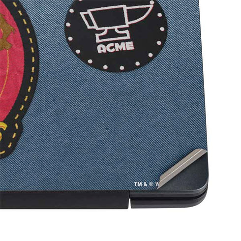 Looney Tunes Thats All Folks Patch Dell Vostro Skin