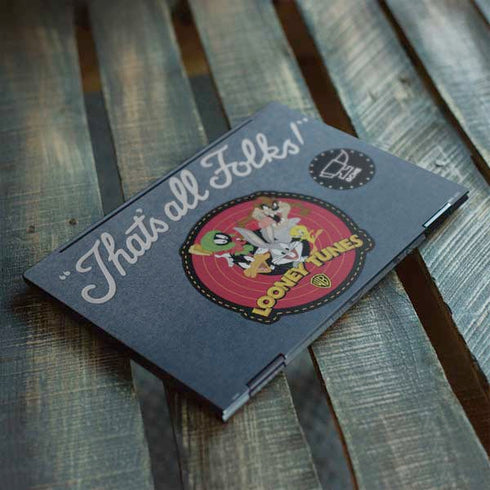 Looney Tunes Thats All Folks Patch HP Envy Skin