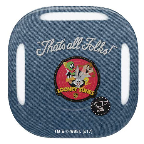 Looney Tunes Thats All Folks Patch Galaxy Buds Pro Skin
