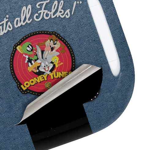 Looney Tunes Thats All Folks Patch Galaxy Buds Pro Skin