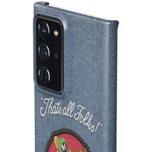 Looney Tunes Thats All Folks Patch Galaxy Note20 Ultra 5G Lite Case