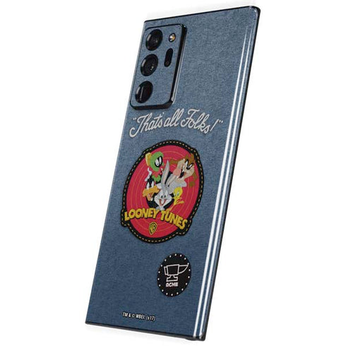 Looney Tunes Thats All Folks Patch Galaxy Note20 Ultra 5G Skin