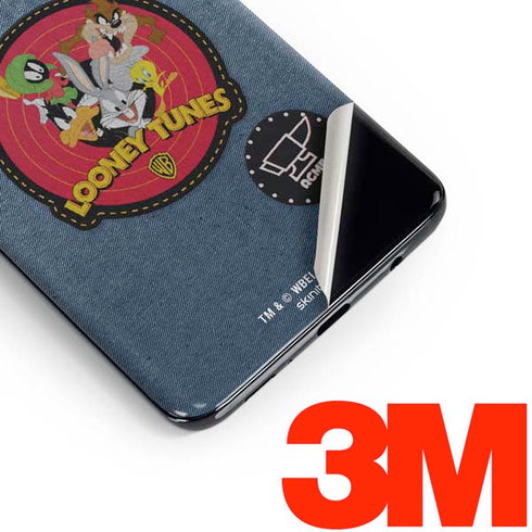 Looney Tunes Thats All Folks Patch Galaxy S10 Skin