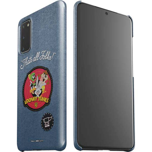 Looney Tunes Thats All Folks Patch Galaxy S20 Lite Case