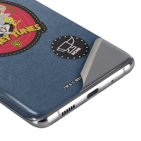 Looney Tunes Thats All Folks Patch Galaxy S20 Skin