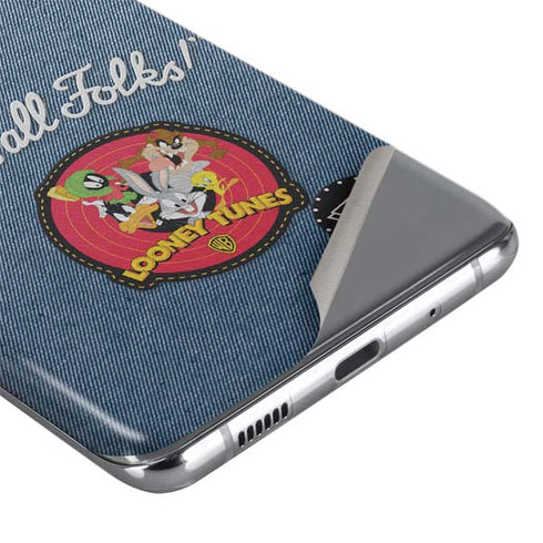 Looney Tunes Thats All Folks Patch Galaxy S20 Ultra 5G Skin