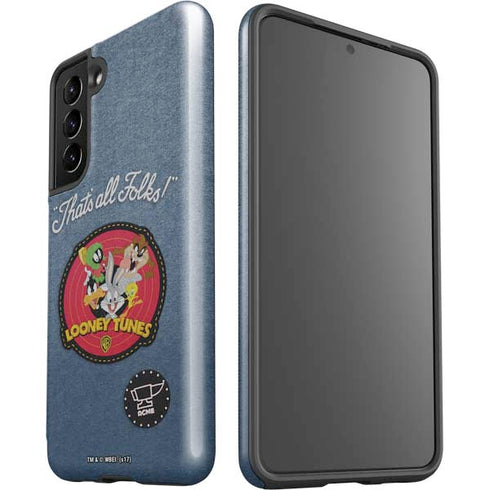 Looney Tunes Thats All Folks Patch Galaxy S21 5G Pro Case