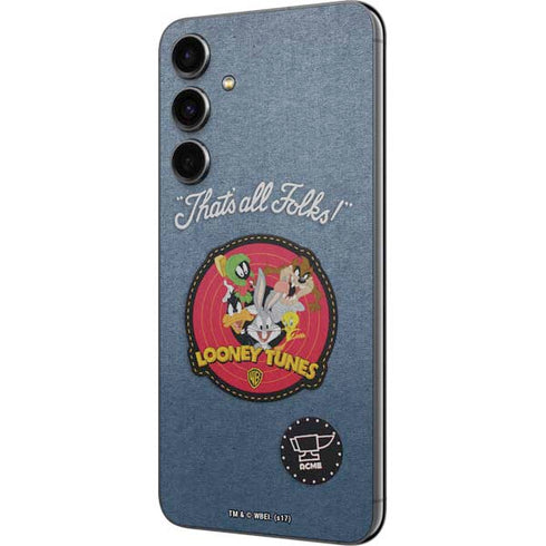 Looney Tunes Thats All Folks Patch Galaxy S23 FE Skin