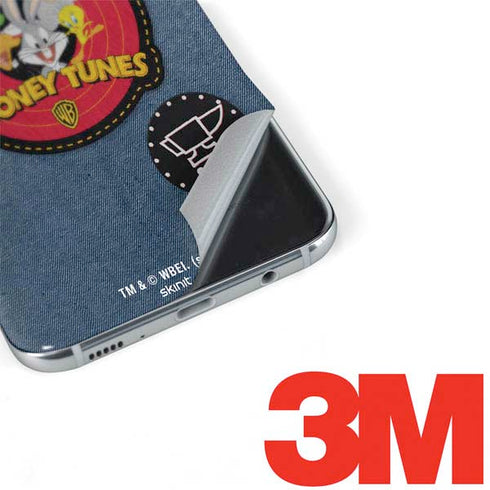 Looney Tunes Thats All Folks Patch Galaxy S8 Skin