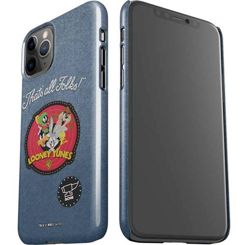 Looney Tunes Thats All Folks Patch iPhone 11 Pro Lite Case