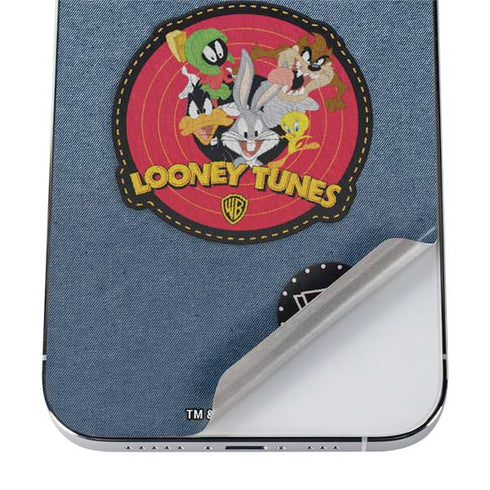 Looney Tunes Thats All Folks Patch iPhone 12 Pro Skin