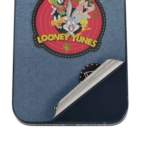 Looney Tunes Thats All Folks Patch iPhone 12 Skin
