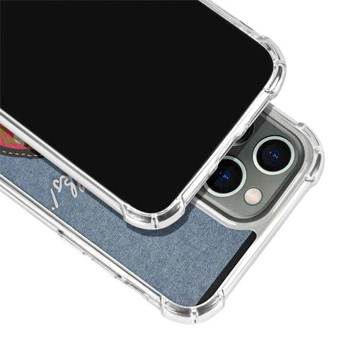 Looney Tunes Thats All Folks Patch iPhone 14 Pro Clear Case