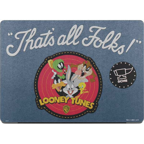 Looney Tunes Thats All Folks Patch MacBook Pro 14in (2021-24) Skin