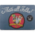 Looney Tunes Thats All Folks Patch MacBook Pro 14in (2021-24) Skin