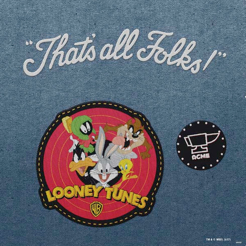 Looney Tunes Thats All Folks Patch PS4 Slim Bundle Skin