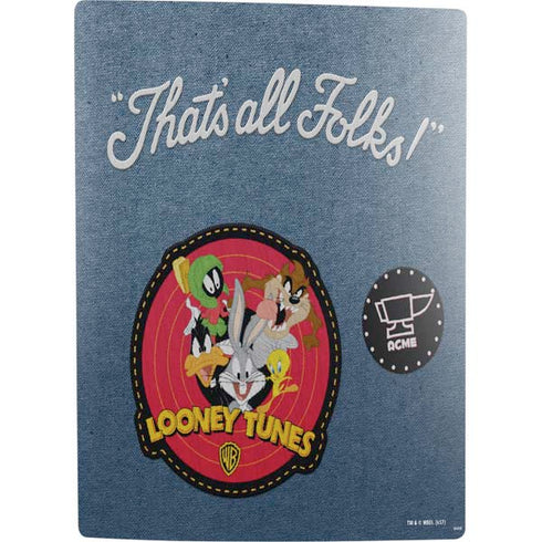 Looney Tunes Thats All Folks Patch PS5 Digital Edition Bundle Skin