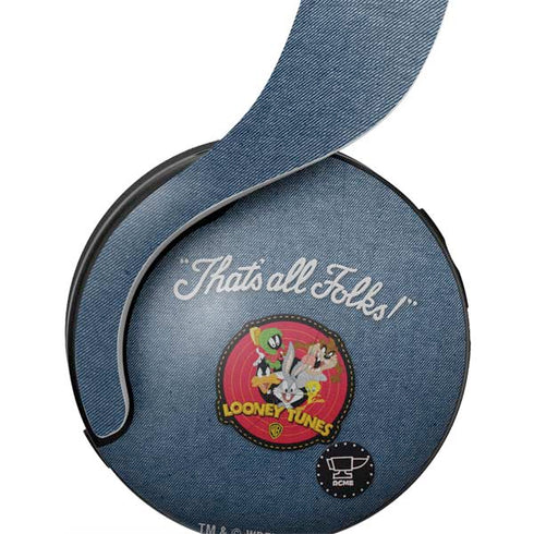 Looney Tunes Thats All Folks Patch PULSE 3D Wireless Headset for PS5 Skin