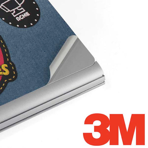 Looney Tunes Thats All Folks Patch Surface Book 2 13.5in Skin