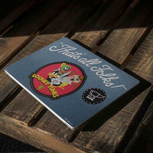 Looney Tunes Thats All Folks Patch Surface Laptop 2 Skin
