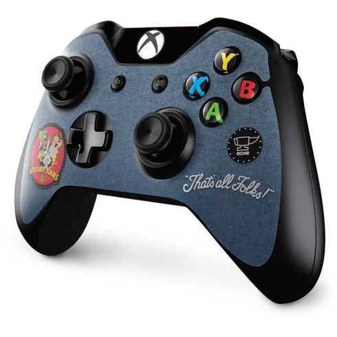 Looney Tunes Thats All Folks Patch Xbox One Controller Skin