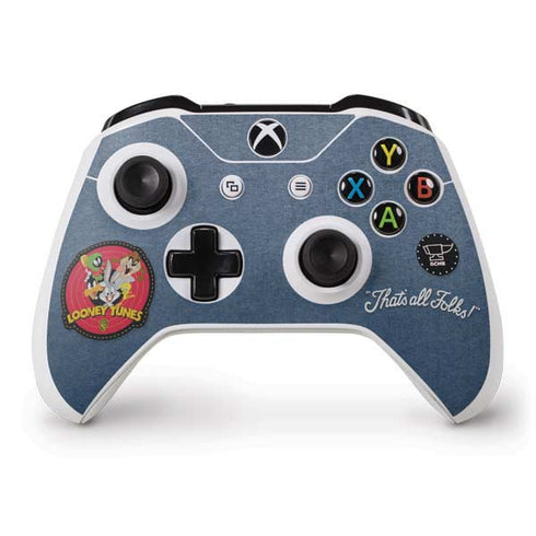 Looney Tunes Thats All Folks Patch Xbox One S Controller Skin