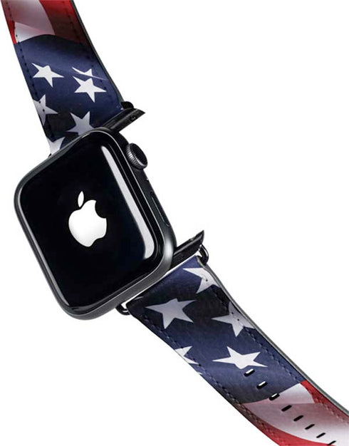 The American Flag Apple Watch Band 42-44mm