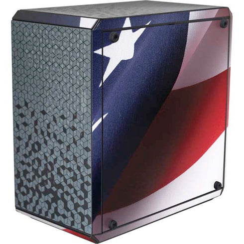 The American Flag Cooler Master MasterBox Q300L Mini Tower Skin