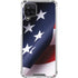 The American Flag Galaxy A12 Clear Case
