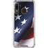 The American Flag Galaxy A30 Clear Case