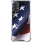 The American Flag Galaxy A32 5G Clear Case