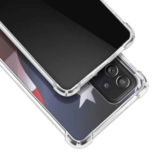 The American Flag Galaxy A52 5G Clear Case